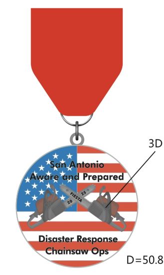 Picture of San Antonio Aware and Prepared - 2025 Fiesta Medal 