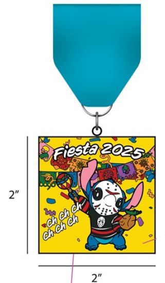 Picture of STITCH! 2025 Fiesta Medal by Cassandra Seuss 