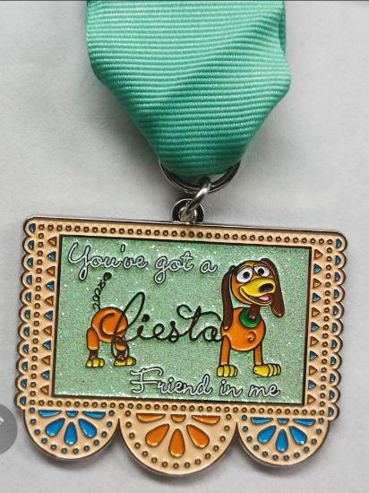 Picture of Slinky Dog 2025 Fiesta Medal by Barbara Lambert