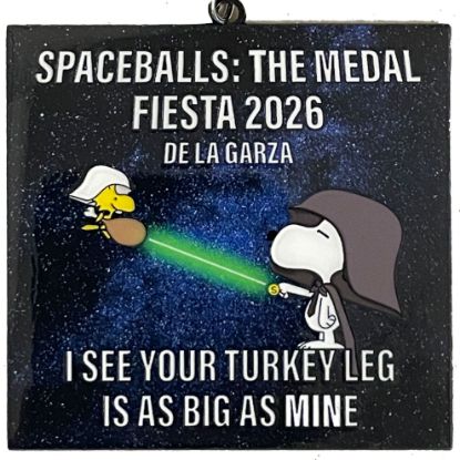 Picture of SPACEBALLS  2026 Fiesta Medal- by Angelique De La Garza - 