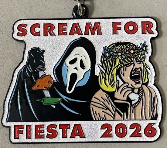 Picture of SCREAM FOR FIESTA  2026 Medal- by Israel Rico