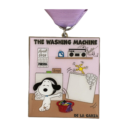 Picture of THE WASHING MACHINE  2026 Fiesta Medal- by Angelique De La Garza 