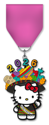 Picture of Hello Kitty Miss Fiesta  2026 Medal- Designed by Angelique De La Garza  