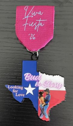 Picture of BUD n SISSY 2026 Fiesta Medal- by Gloria & Robert Raney 